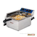 iMettos easy operate Commercial Counter top electric fish fryers